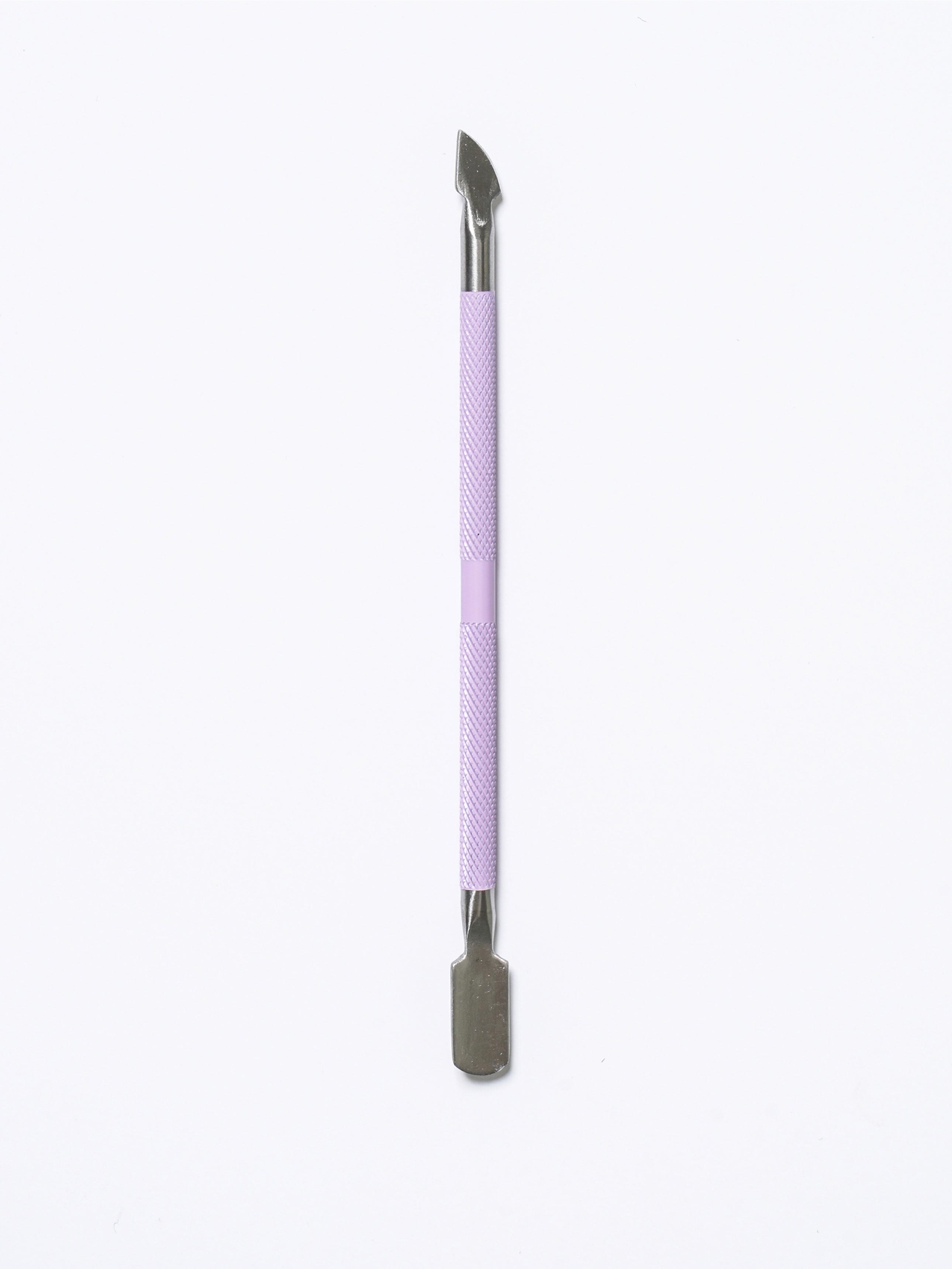 Dual-Ended Stainless Steel Nail Cuticle Pusher 1ea
