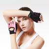 Gym Cycling Gloves for Women Men Fitness UV Protection Fingerless Summer Breathable Mesh Anti-Slip Workout Weightlifting Gloves