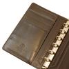 System Notebook Mini 6 Size Kasur Ring Diameter 13mm [Dark Brown] KR-3013-05