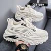 Schuhe Frühling neue Studenten Netz atmungsaktive Sport Freizeitschuhe Plateau Papa Schuhe