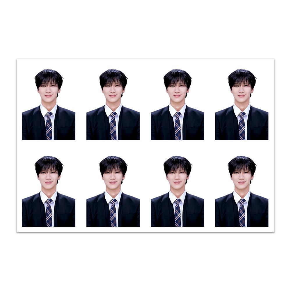 WAYV Uniform ID Photo: One-inch Passport Size - HENDERY & TEN