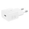 Chargeur secteur USB-C 25 W - Samsung - EP-T2510 - Blanc