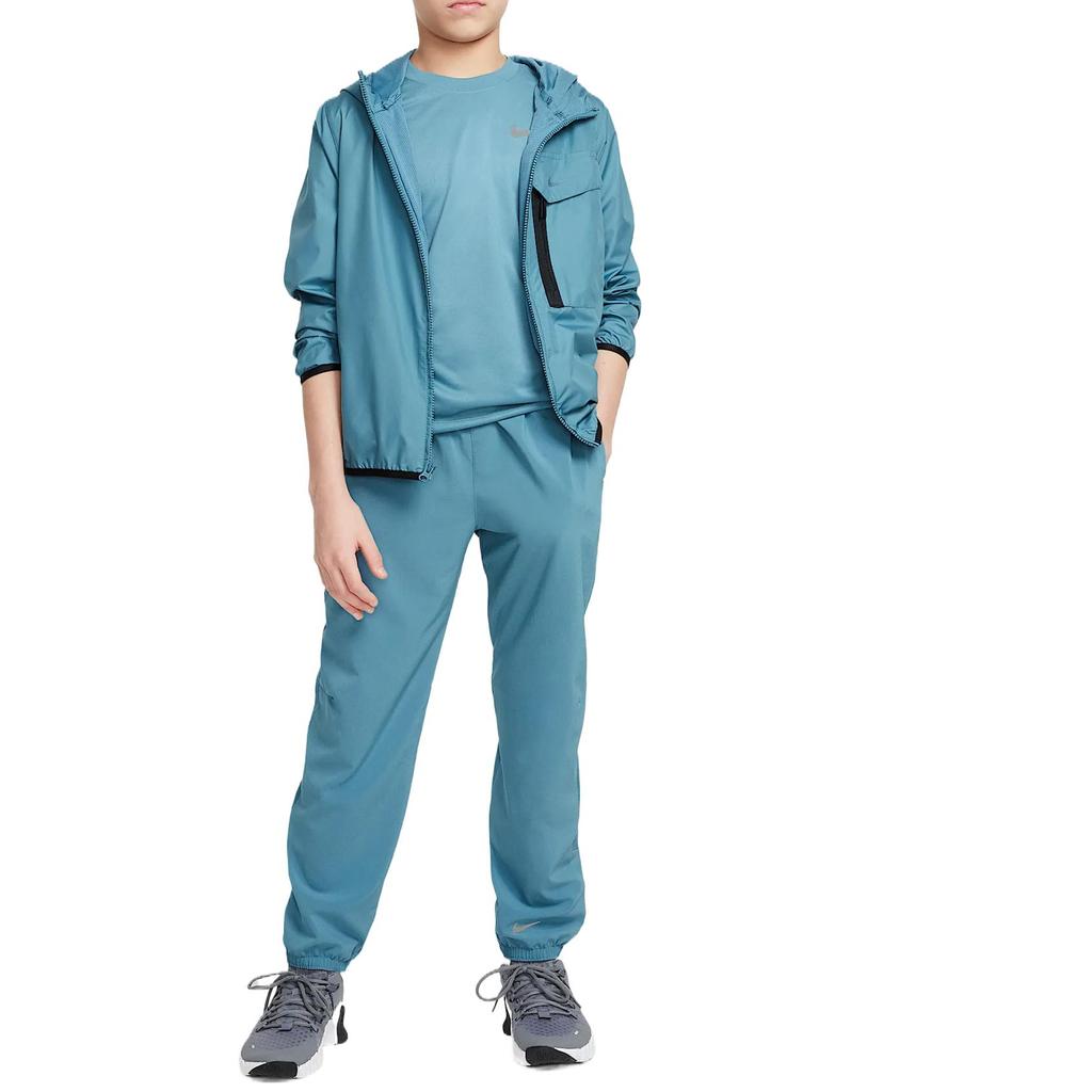 Pants Nike Full Length Pants Dri Fit Smoke Blue Teenagers