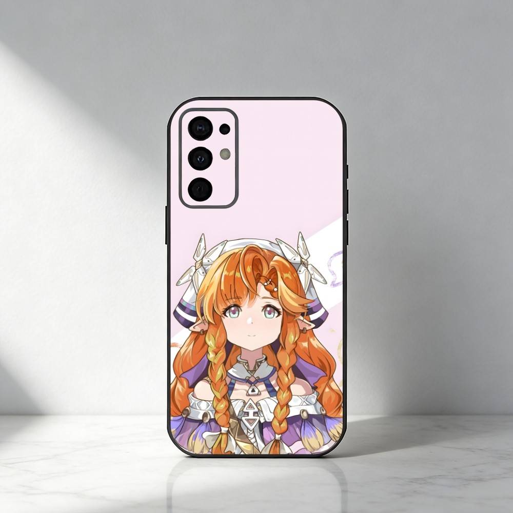 

WuWa Sigrika Phone Case For Samsung S25,S24,S21,S22,S23,S30,Ultra,S20,Plus,Fe,Note,5G Black Cover Samsung S22ULTRA5G