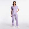 Women's Short Sleeve Scrub Top for Dental Operating Room – Nurse & Doctor Medical Workwear for Healthcare Staff