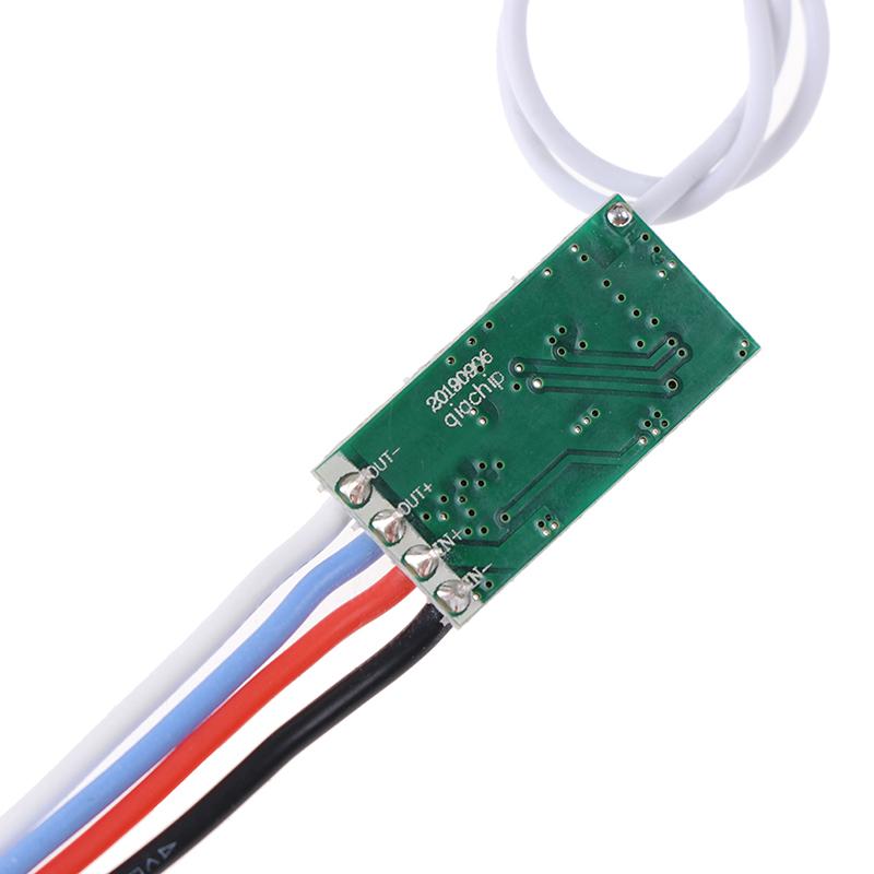 433Mhz Micro Wireless Remote Control Switch Module Led Light Controller 3.6V-24V