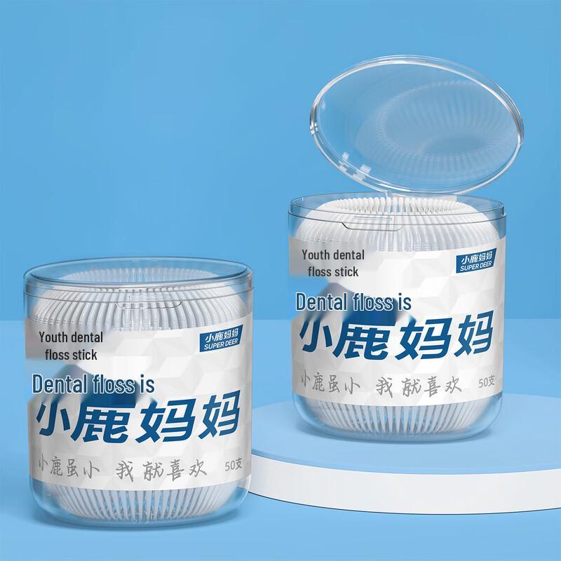 FAWNMUM Portable Dental Floss Sticks