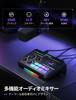 FIFINE AmpliGame SC8 Streaming Audio Audio Interface with Audio Balance Compatible with Gaming Mixer for Game Live and Music Voice 48V Phantom Custom