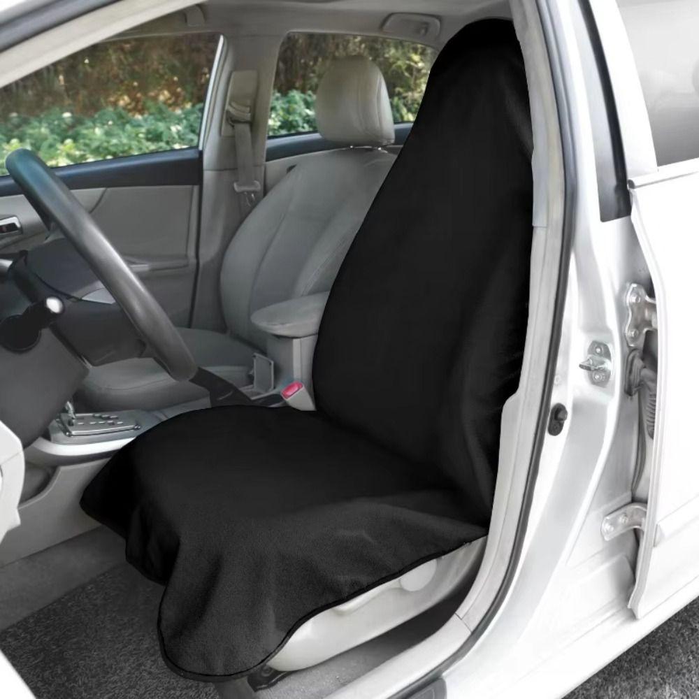Waterproof Auto Seat Protector Oil-resistant Car Seat Cushion Car Front Seat Cover Travel Supplies