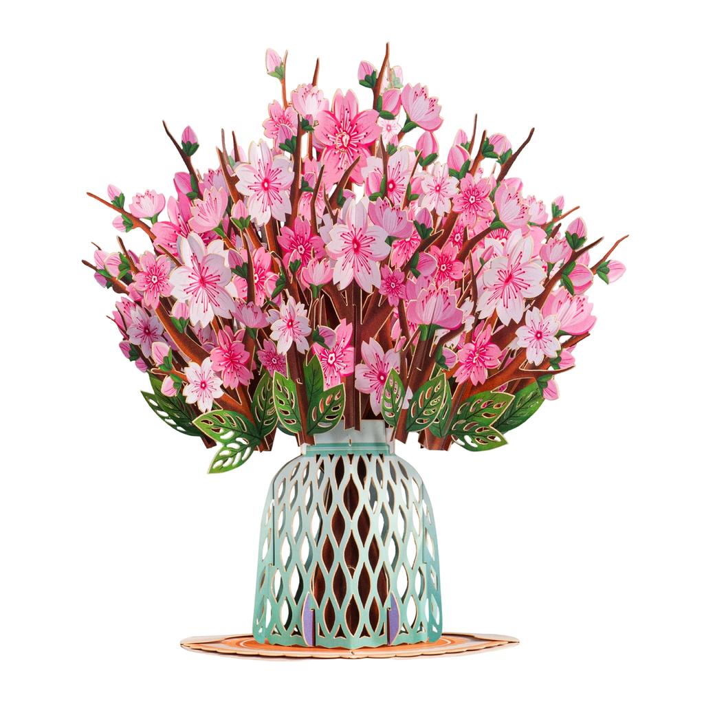 Valentine’s Day 3D Up Flower Card  Forever Bouquet Gift For Loved