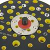 Portable Pratical High Quality Hot New Nice Backing Pad Hook&Loop 1* 52 Holes Backing Disc Dust For-MIRKA Free