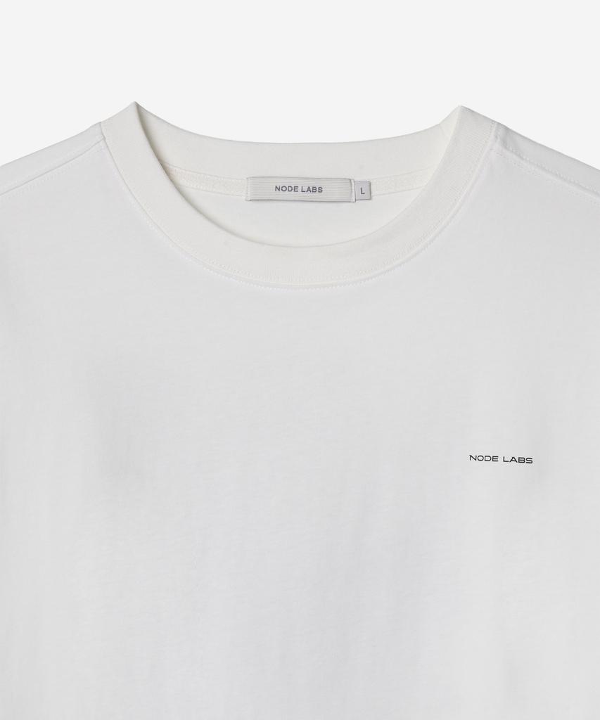 NODE LABS Dev:11 Electronic Graphic Short Sleeve T-Shirt_White