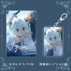 NEW Set of 6 Luo Xiaohei Anime Accessories Keychain Badge Pin Postcard Laser Ticket Bundle Cute Cartoon Gift for Fans