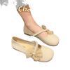 Mary Jane Shoes Girl 2025 Spring and Summer New Soft-soled Flat-bottomed Fairy Evening Breeze Gentle with Skirt Doudou Ladyshoes