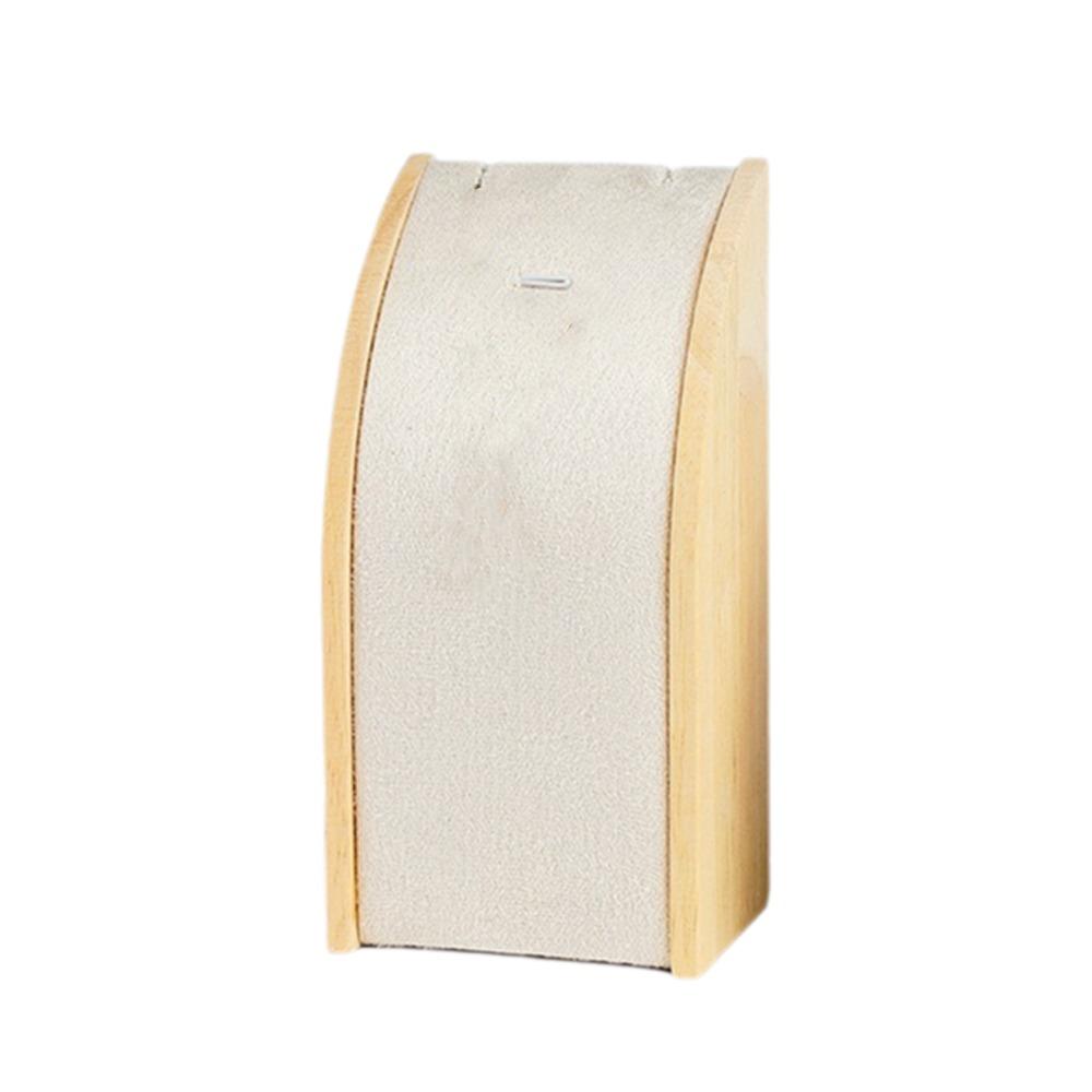 Wooden Necklace Display Stand Portable Counter Display Props Durable Jewelry Storage Rack