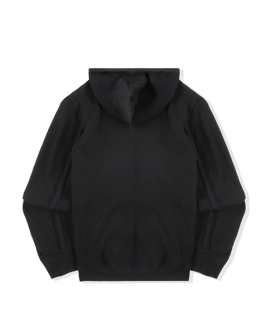 Formlich Cable Hoodie Zipup/Black
