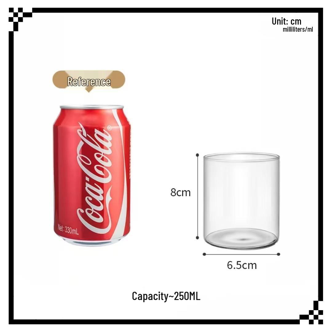 

Минималистичный стакан для свечи из высокоборосиликатного стекла – термостойкий держатель для ароматерапии