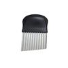 Stainless Steel Potato Chip Slicer Vegetable & Fruit Crinkle Cutter Wavy Kitchen Knife Chopper French Fry Maker Tool Gadget