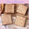 Wooden Childrens Weather Seal Set For Kids Craft And School Projects