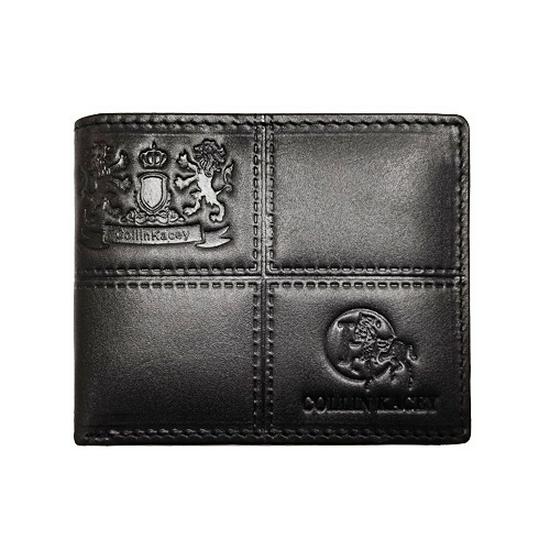 "Men's Casual Cowhide ID & Card Short Wallet"