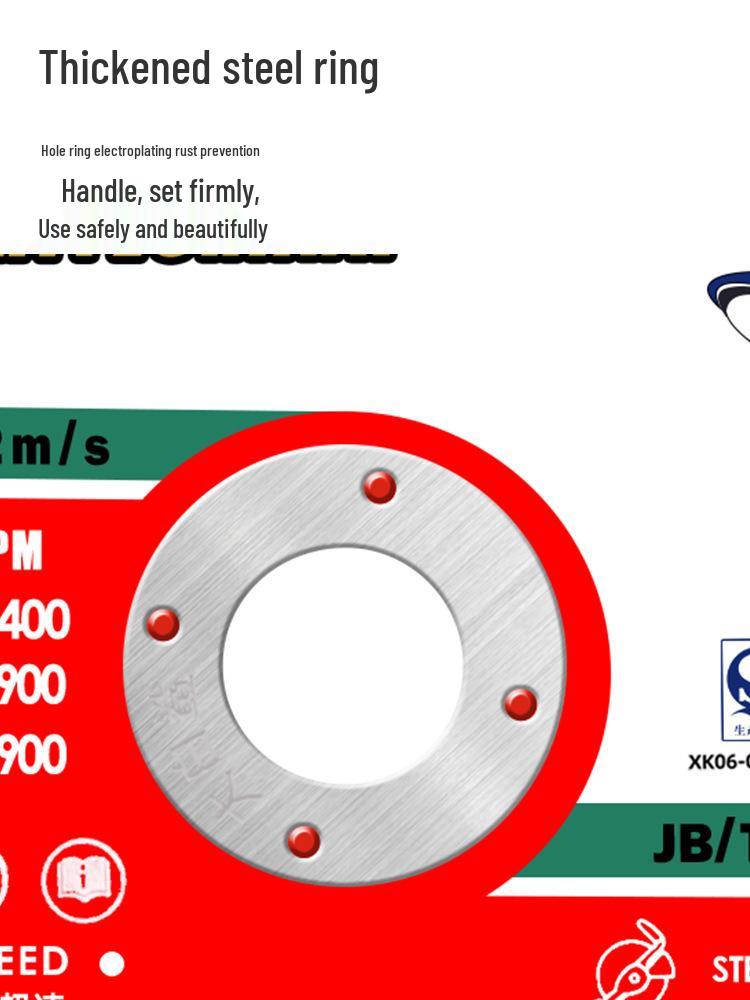 Ultra-Thin 350-400mm Great White Shark Cutting Disc for Metal & Stainless Steel - Genuine Large Grinding Wheel
