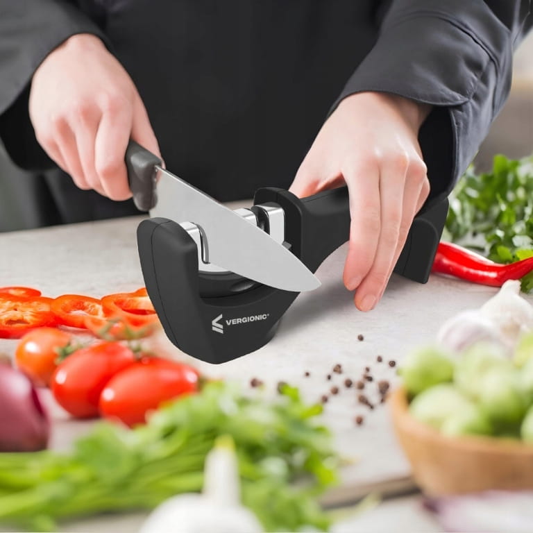 3-in-1 Kitchen Knife Sharpener Whetstone