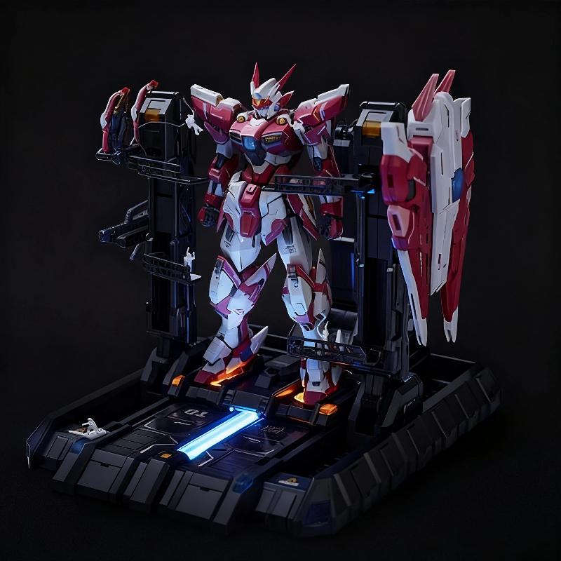 QianQiuShang 1/100 Alkaid Pink II XH-B01A Montage Mecha Model Kit Actiefiguren Met Displaystandaard Verzamelspeelgoed Decoratie Cadeau