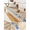 Chenille Sofa Cushion Autumn and Winter Solid Wood Cushion Non-slip Cover High-grade Mahogany Sofa Cover