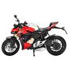 1/12 Ducati Streetfighter V4S Alloy Racing Motorcycle Model Diecast Street Sports Motorcycle Model Simulation Sound and Light Toys Gift
