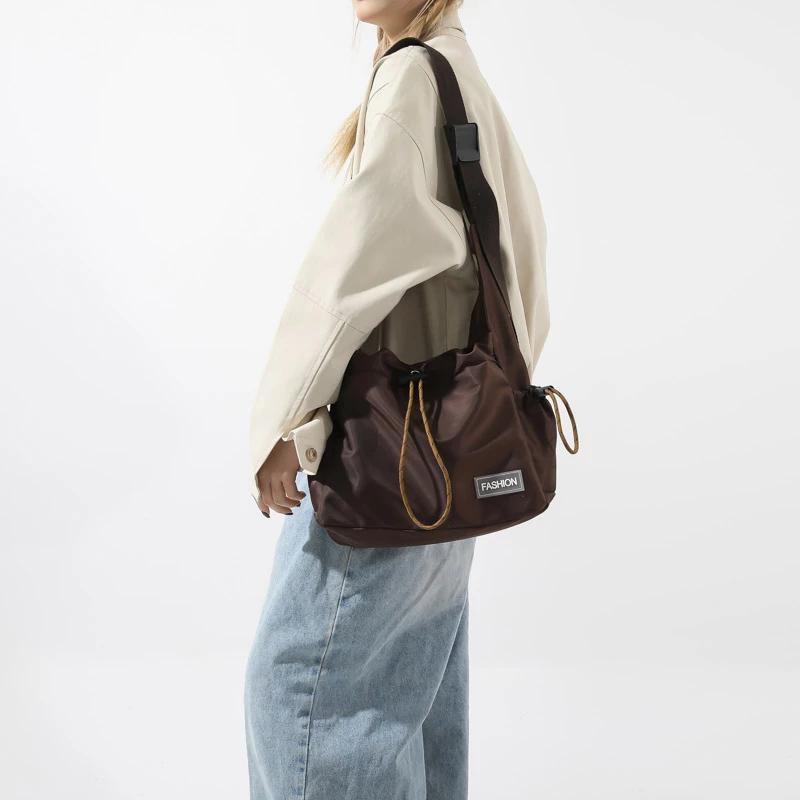 Sewing Thread Nylon Commuting Shoulder Bags Casual  Hot Sale Crossbody Bags for Women Fashion