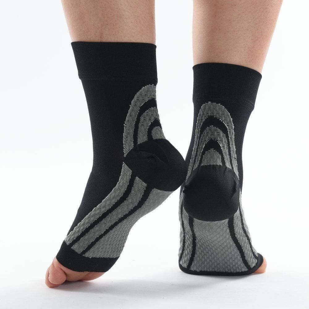 Foot Pain Relief Soothe Relief Compression Socks Nylon Compression Ankle Socks  Sports