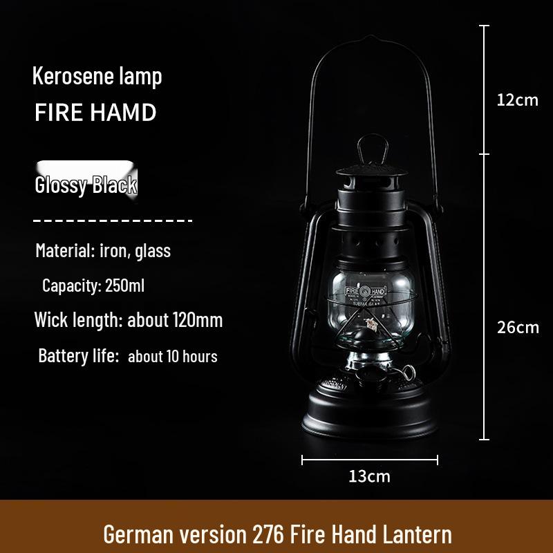 Cross 276 Retro Kerosene Camping Lantern: Outdoor Tent Atmosphere Light