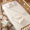Washable Large Incontinence Pad: Waterproof, Breathable Cotton Bed Sheet for Newborns & Menstrual Use