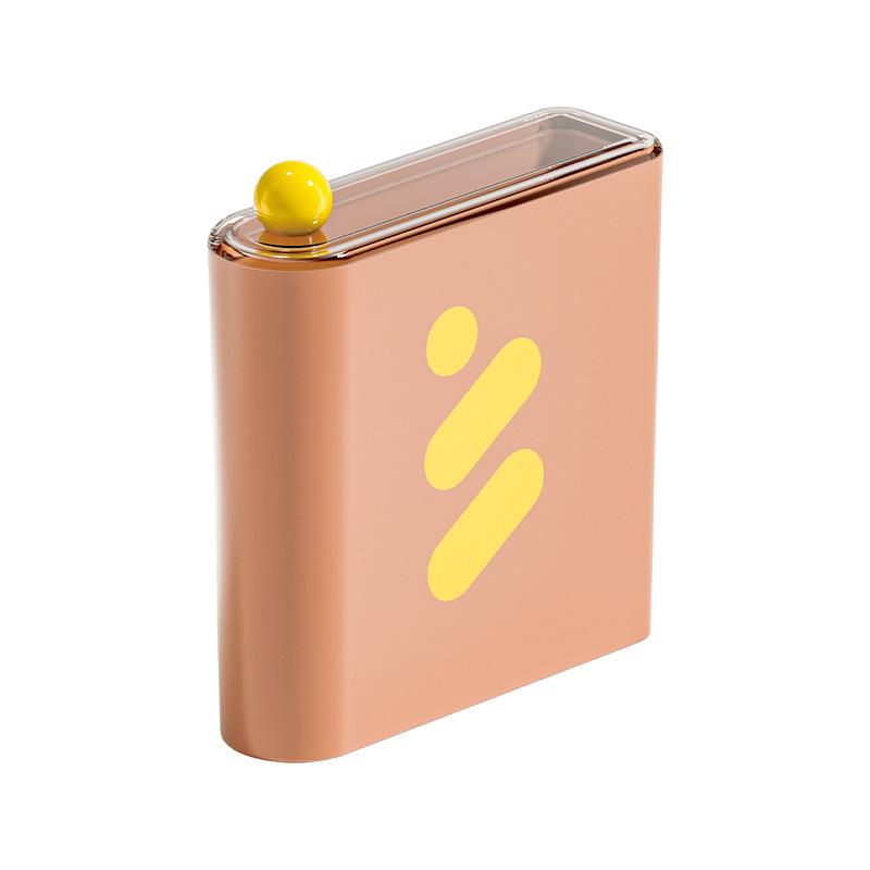 

Portable Large-Capacity Mask & Cosmetic Storage Box for Home & Travel рожевий
