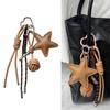 Handmade DIY Knot Keychain Pendant Chain Bag Hanging Keychain Decoration Rafted From Premium Leather