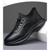 Mode Mode Schwarz Weiß Lässige Sneaker Herren Designer Weichsohlige Leder Sportschuhe Herrenschuhe Mode Frühling Herbst Fahrschuhe Herren