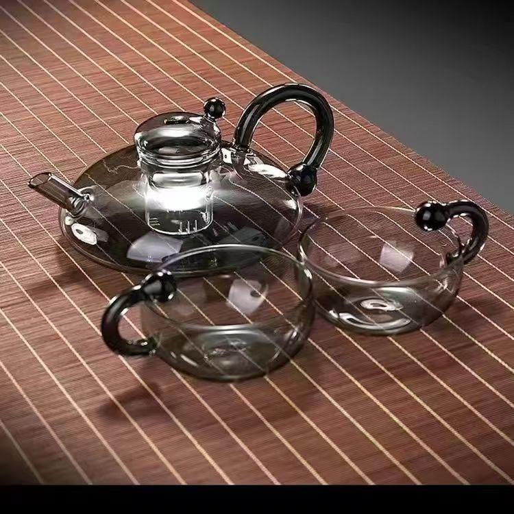 Bollitore Elettrico in Ceramica Retro di Lusso & Separatore d'Acqua