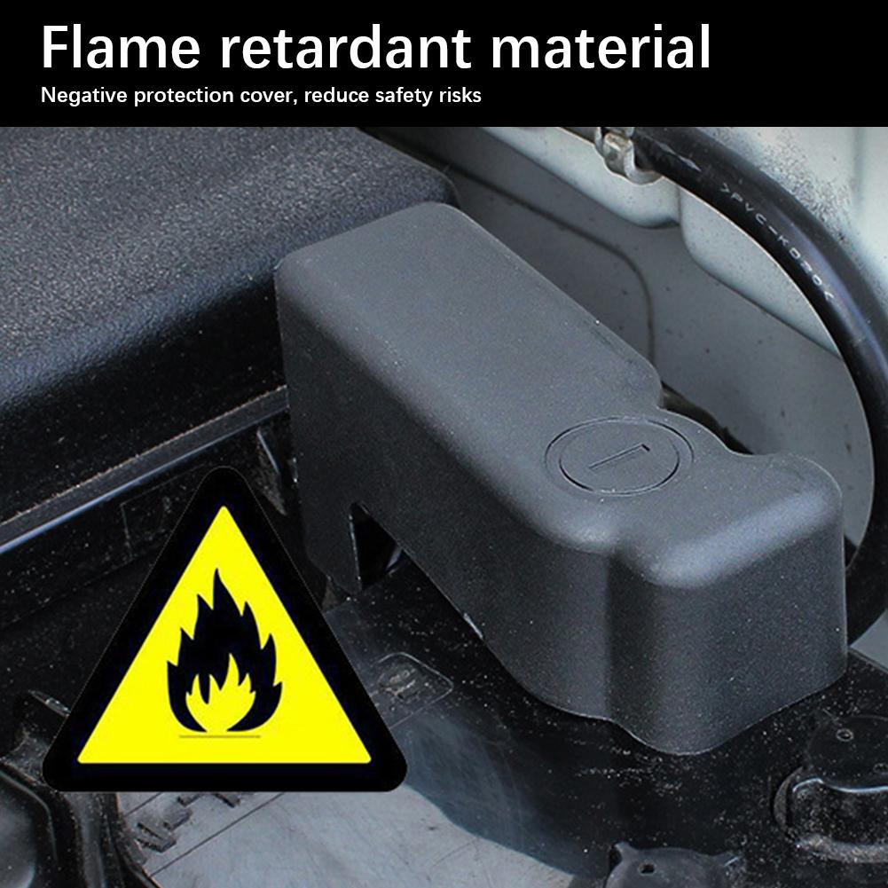 Skyddshölje för bilbatteriets minuspol för Toyota FJ Land Cruiser Prado 150 V8 200 2010-2017 Tillbehör