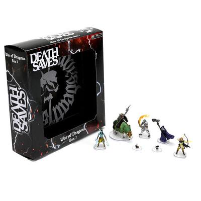 D&D Death Saves War of Dragons Premium Figures (Set 1)