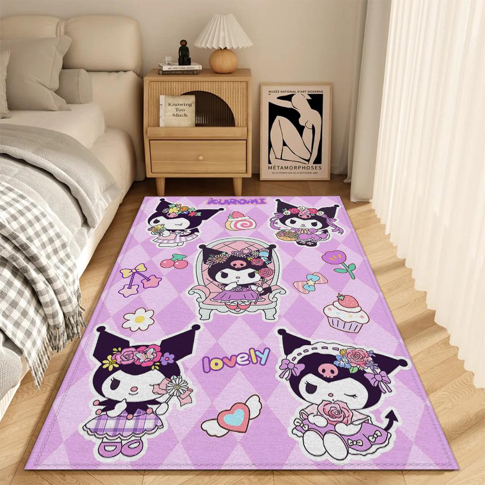 Decoration Rug Mat Bedroom Carpet Room Carpet K-kuromi Floor Mats Choice Doormat Entrance Door Carpets Home Rugs Foot Bath Front