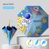 Children's Umbrella, Waterproof Cover for Kindergarten and Primary School Students, Safety Automatic Umbrella, Cute Cartoon for Boys and Girls