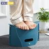 Lightweight Plastic Portable Folding Stool Outdoor Chairs Portable Stool for Camping Storage Stool Storage Stool Folding Chair
