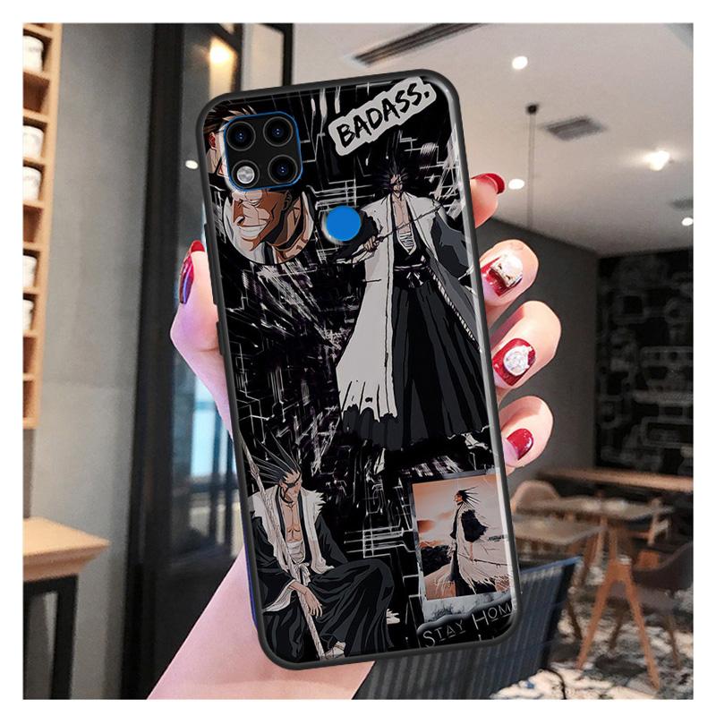 Ichigo Kenpachi Bleach Manga Anime Case For Xiaomi Redmi Note 10 Pro Note 9 Pro Note 11 Pro 8T 9S 10S 10 9A 9T 9C Cover Case