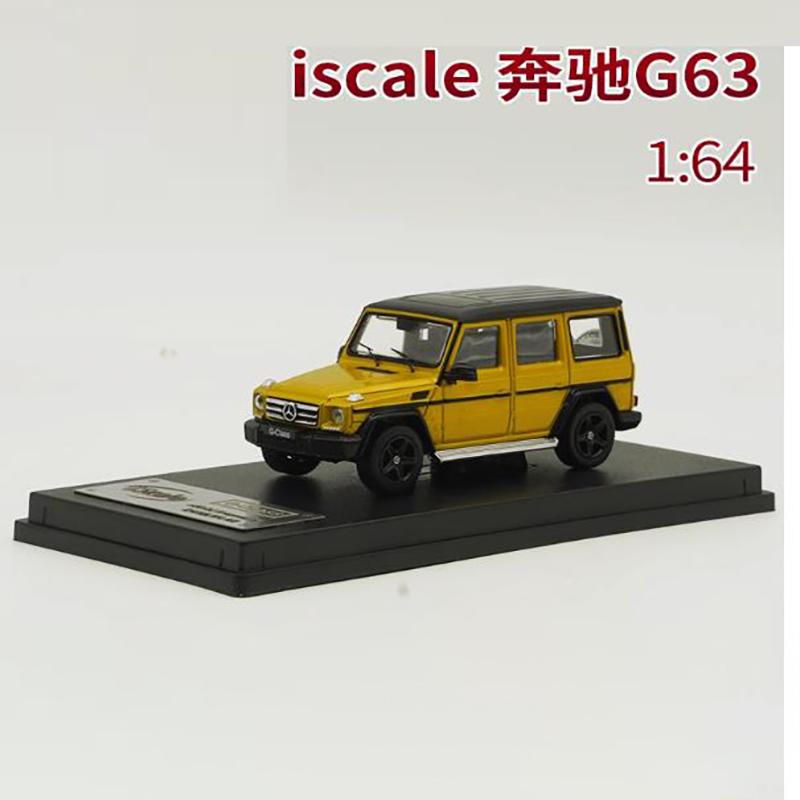 AAM1 Diecast 1:64 Scale Mercedes-Benz G63 6X6 4X4 G500 AMG Benz G-Class Pickup Alloy Car Model Collectible Toy Gift Souvenir Display