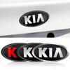 Emblema Logo Auto in ABS Emblema Cofano Anteriore Adesivi Decorativi per Bagagliaio Posteriore Per K3 K5 Rio Sportage Ceed 3 4 K6 Picanto Optima