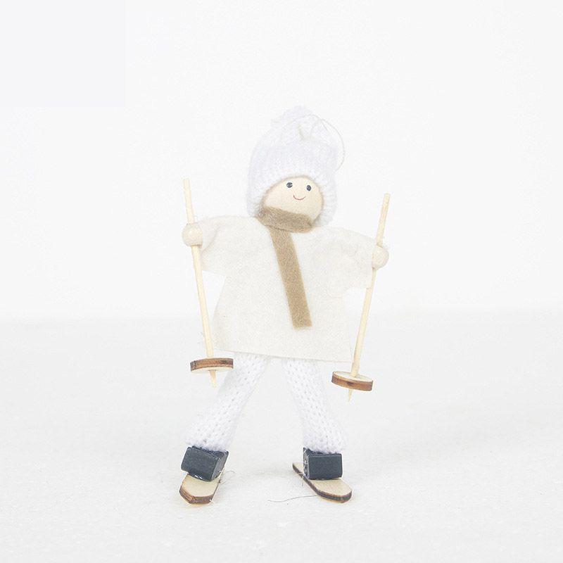 Enchanting Xmas Wooden Train Ornament For Kids Christmas Tree Decoration Delight