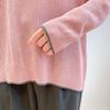 Mokana Elegant Long Sleeve V-Neck Knitted Sweater MKNJD2675