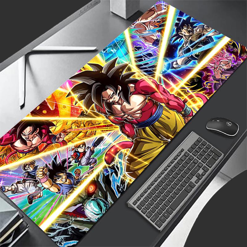 Mouse Pad Non-slip Esports Office Laptop Dragon Ball Desk Mouse Mat Game Player Goku Mousepad Mini PC Accessories Keyboard Pad