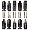 1set/12pcs Connectors with  Spanner Waterproof Solar Panel Connector  PV Connector For Solar cable
