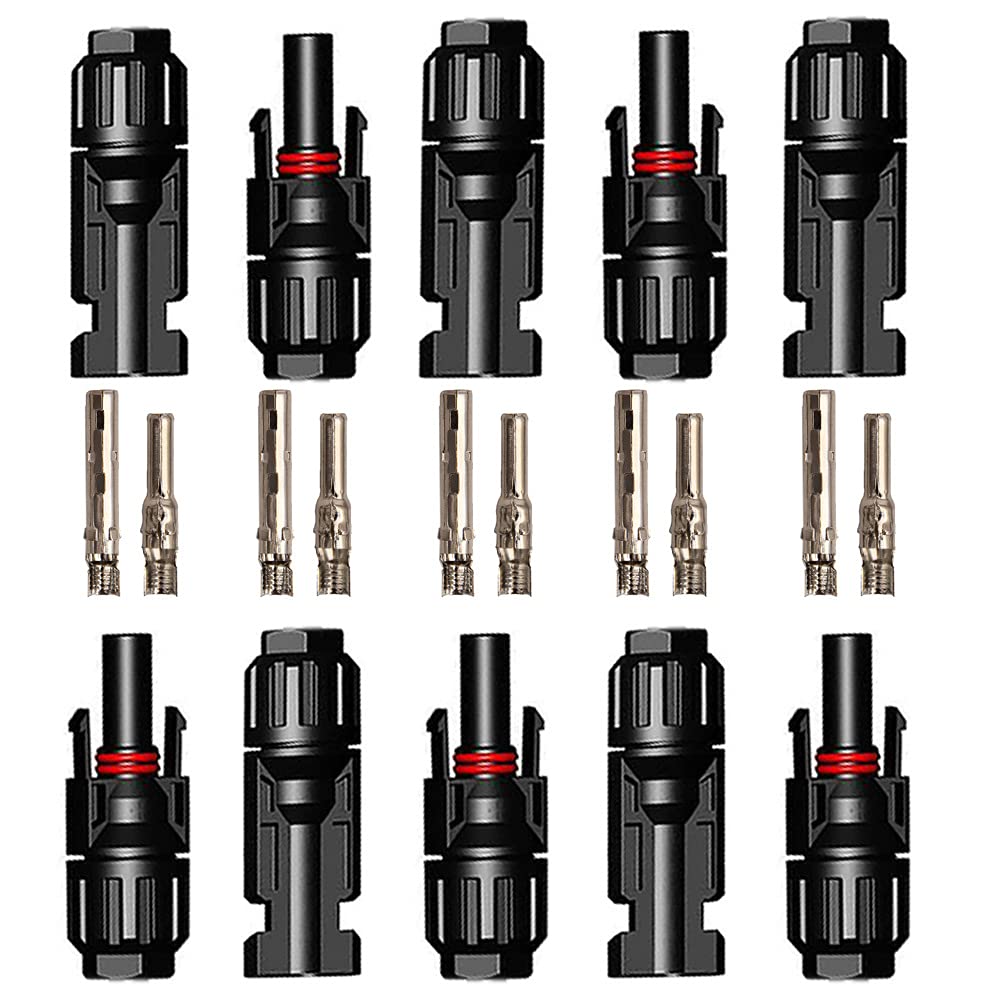 1set/12pcs Connectors with  Spanner Waterproof Solar Panel Connector  PV Connector For Solar cable